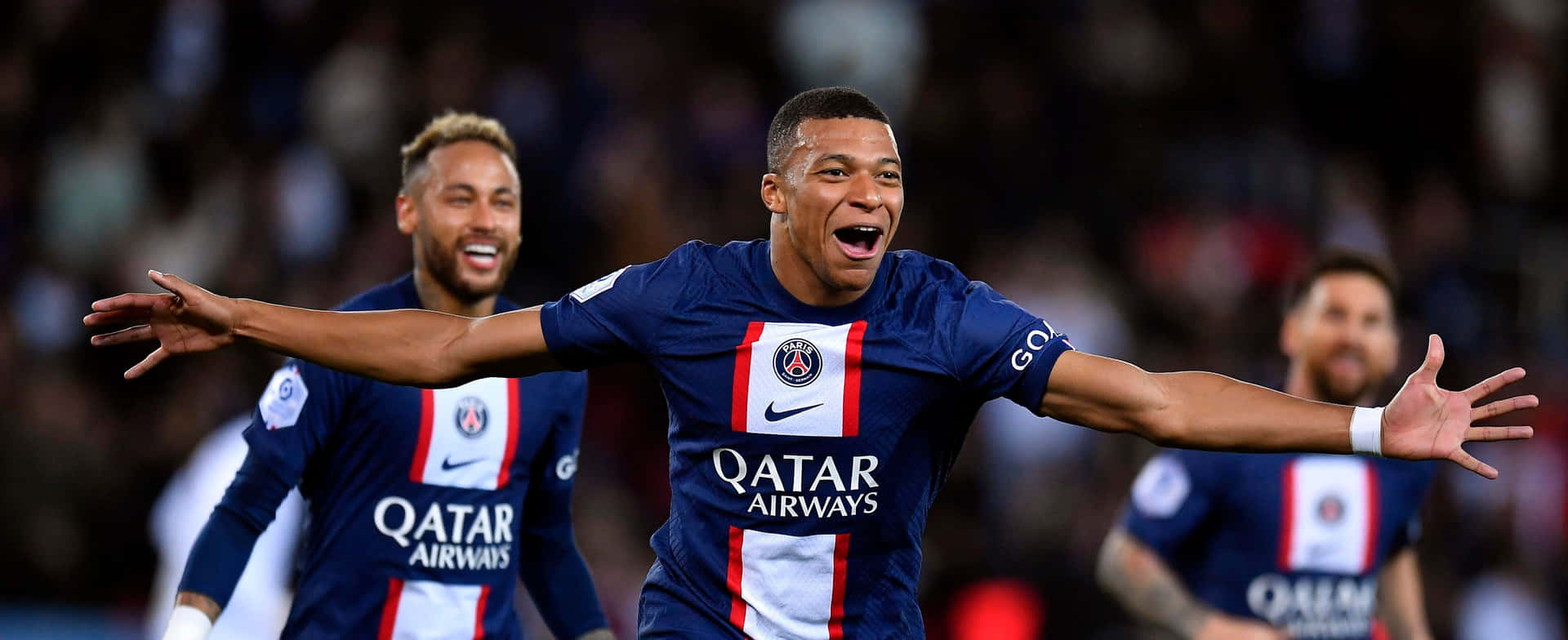 Soccer Player Kylian Mbappe Open Arms Picture