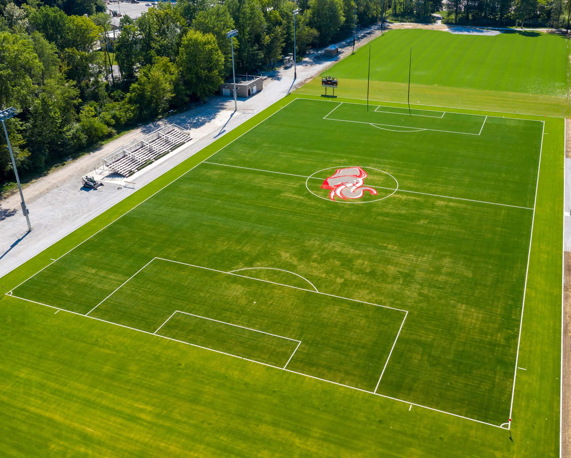 Soccer Field Aerial Picture