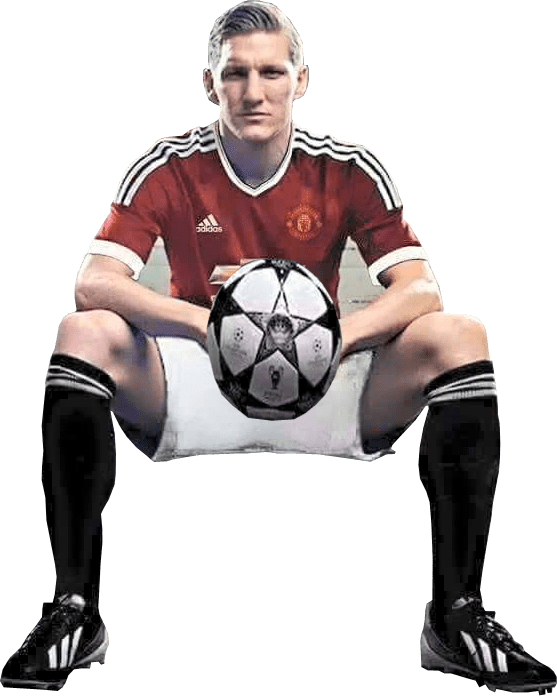 Soccer_ Player_ Posing_ With_ Ball PNG