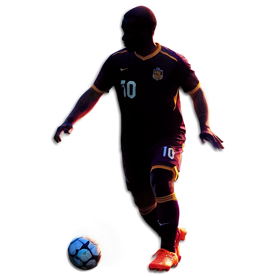 Soccer Player Silhouette Png Iyi PNG