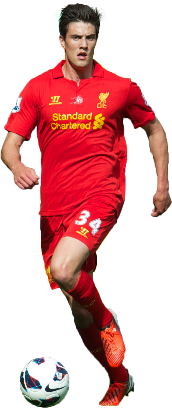 Download Soccer Playerin Action Liverpool F C | Wallpapers.com