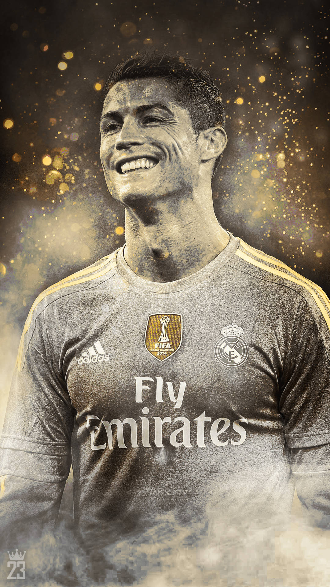 Jugadoresde Fútbol Arte De Ronaldo Fondo de pantalla