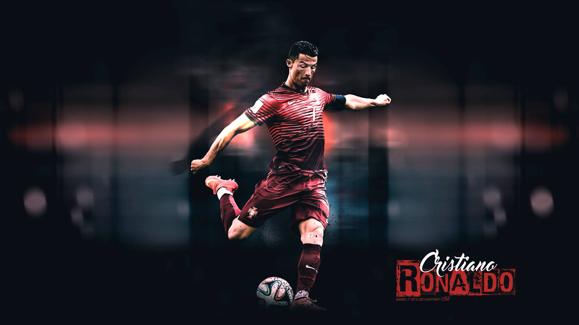 Soccer Poster Cristiano Ronaldo Hd 4k Wallpaper