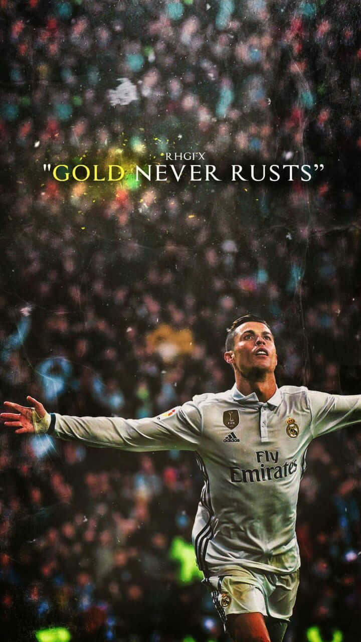 Soccer Quotes Gold Never Rust Wallpaper