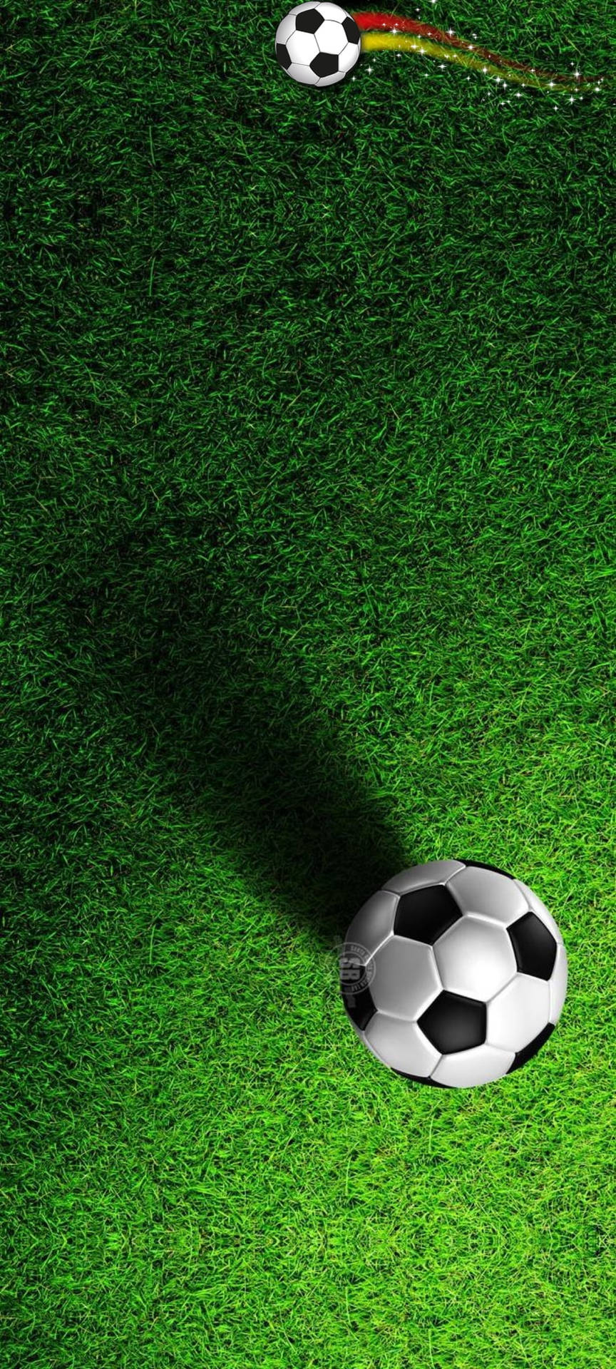 Soccer Redmi Note 9 Punch Hole Wallpaper
