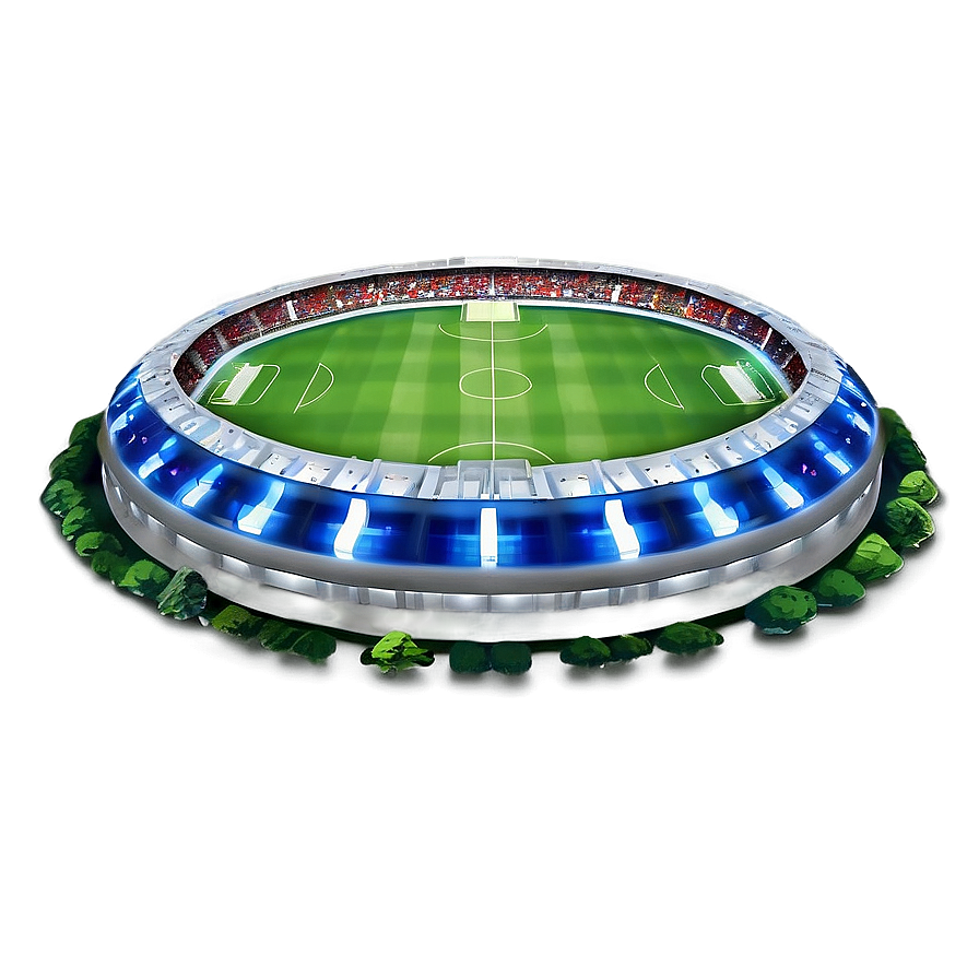 Soccer Stadium At Night Png Rey12 PNG