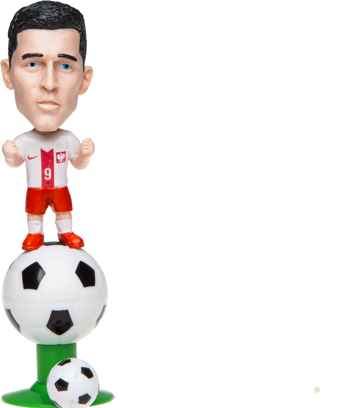 Soccer Star Bobblehead Figurine PNG
