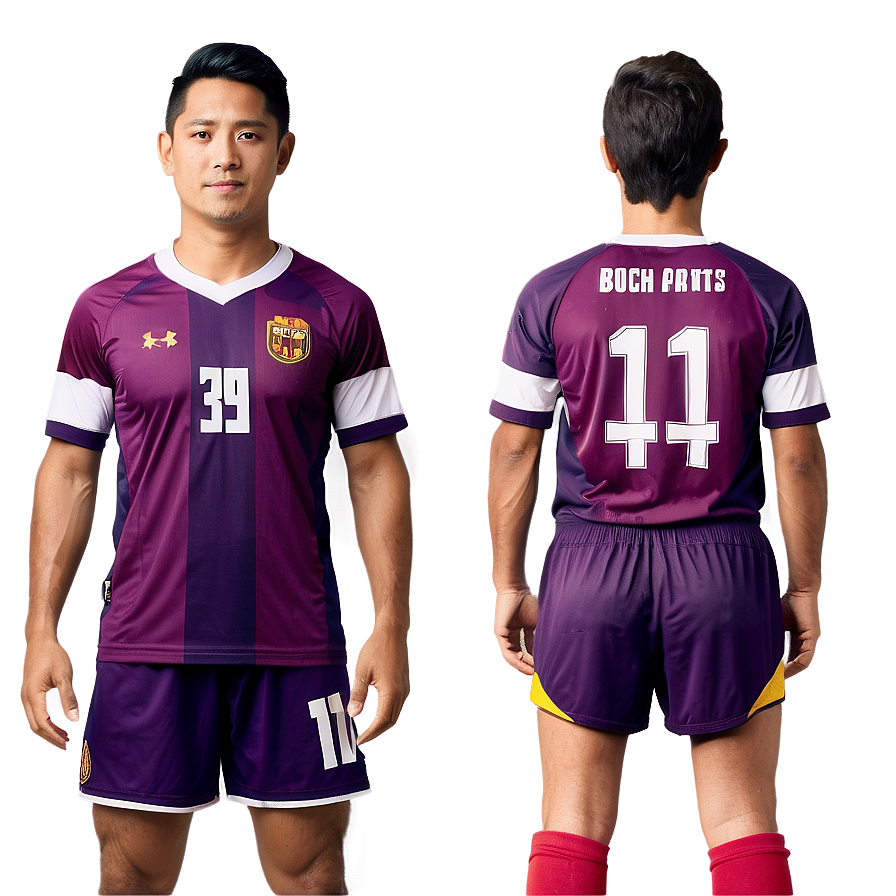Soccer Team Uniform Png 06252024 PNG