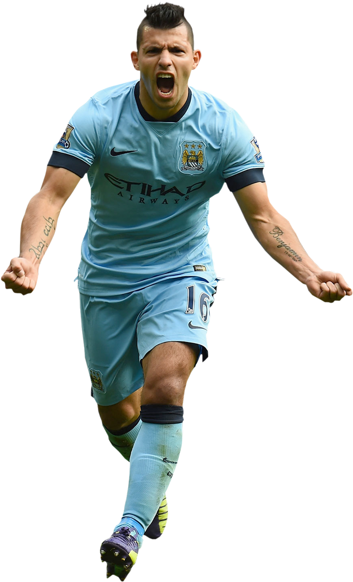 Soccer_ Player_ Celebration_ Manchester_ City PNG