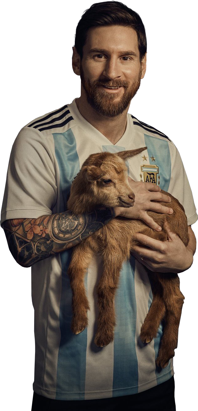 Soccer_ Player_ Holding_ Goat PNG