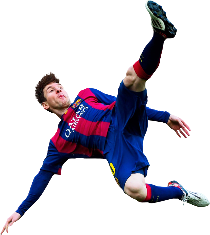Soccer_ Player_ Mid_ Air_ Kick.png PNG