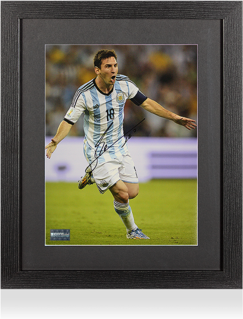 Soccer_ Star_ Celebration_ Autographed_ Photo PNG