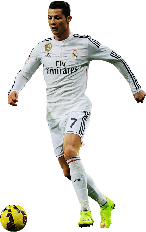 Soccer_ Star_ Ronaldo_ Action_ Shot.png PNG