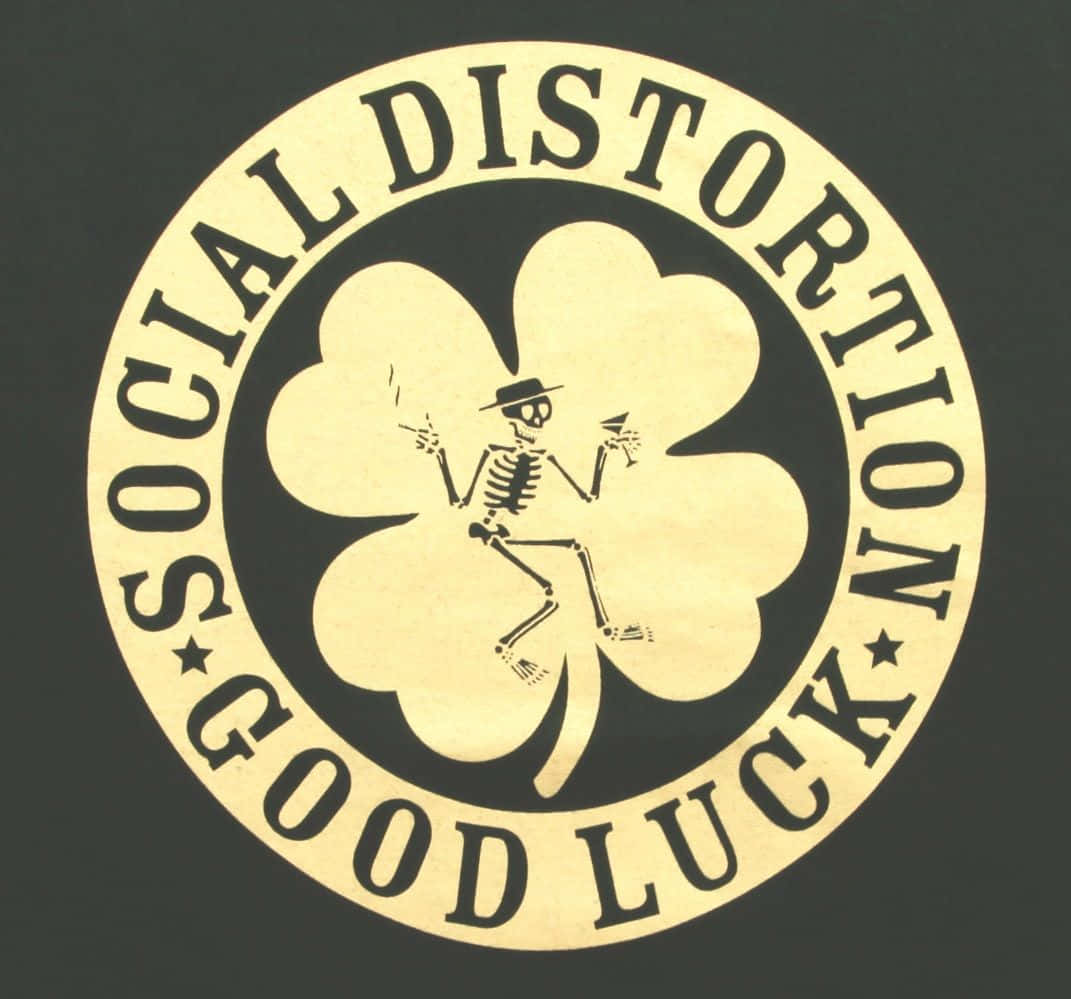 Social Distortion Good Luck Clover Wallpaper