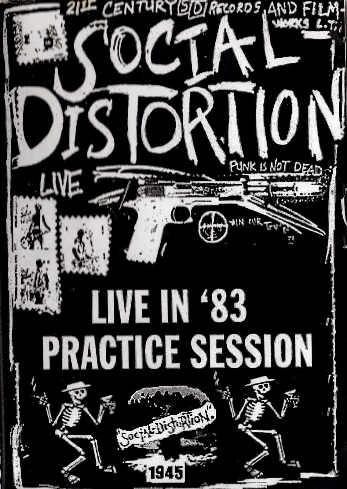 Socialdistortion 1983-affisch. Wallpaper