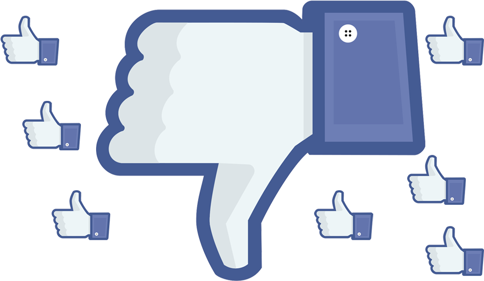 Social Media Dislike Amidst Likes PNG