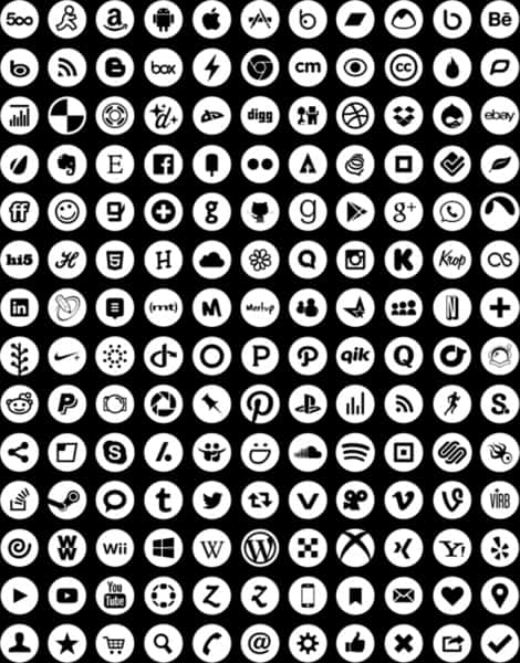 Download Social Media Icons Collection | Wallpapers.com