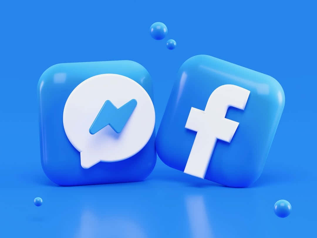 Social Media Icons Messenger Facebook Wallpaper