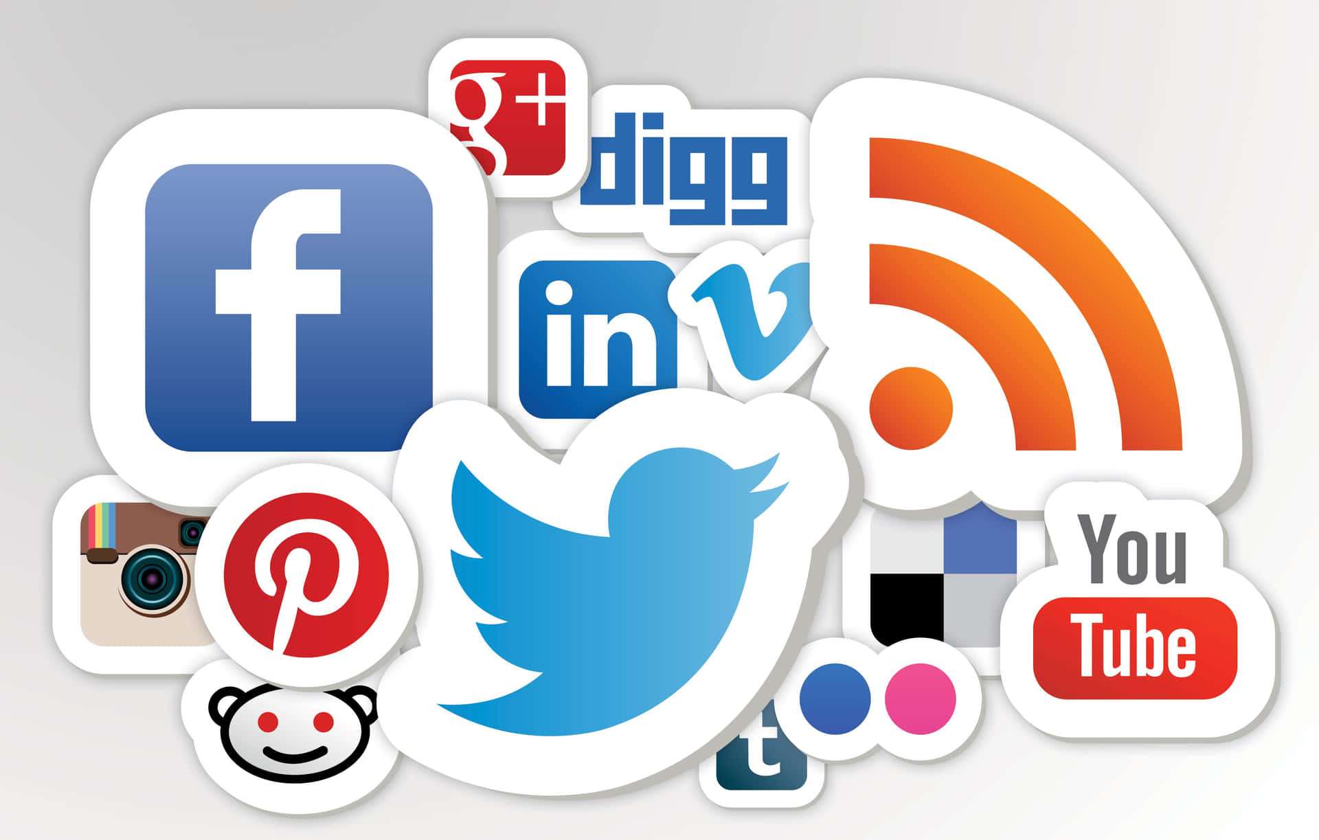 Get connected with Social Media Wallpaper