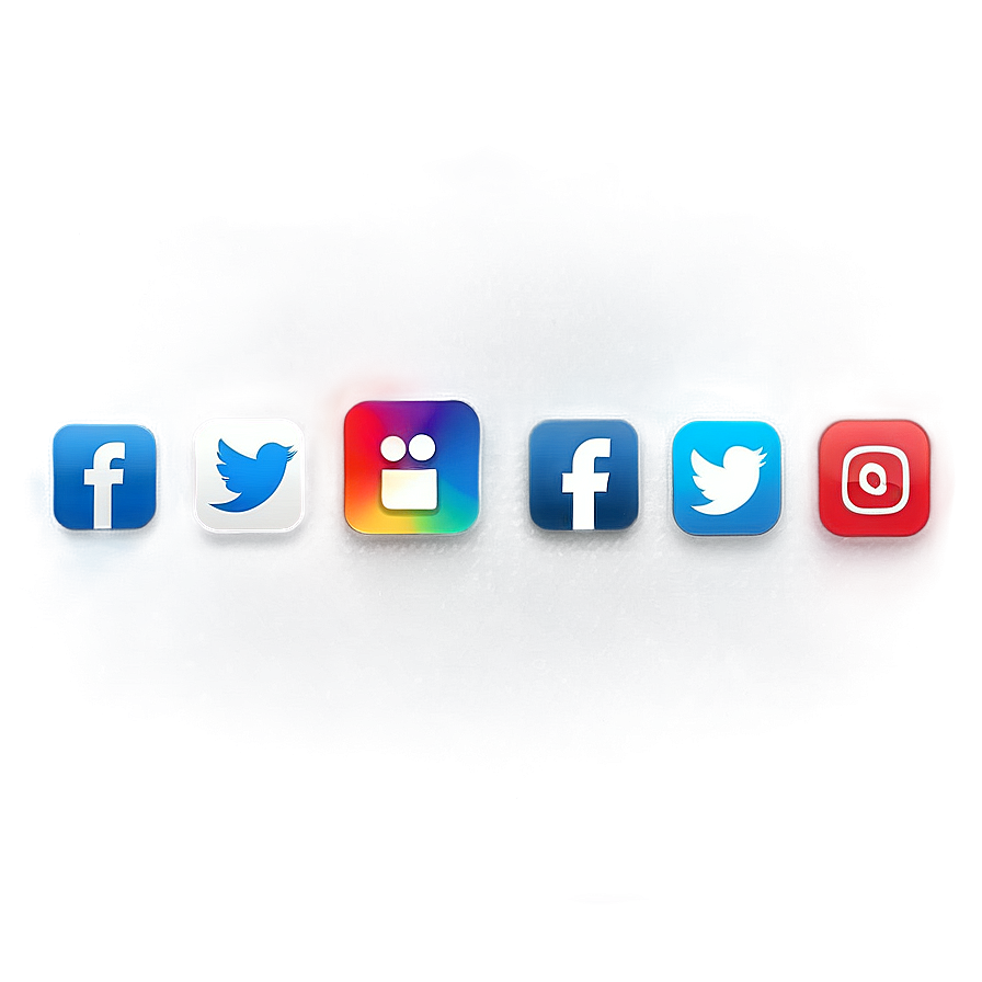 Social Media Overlay Template Png 43 PNG