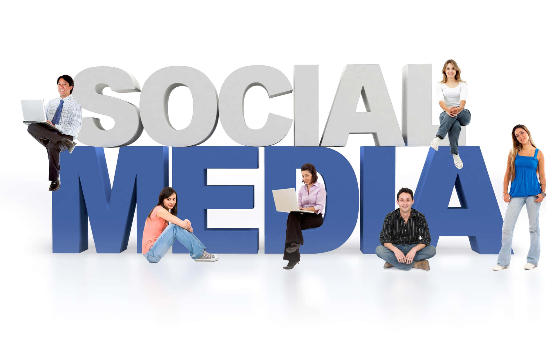 Social Media People Network Picture