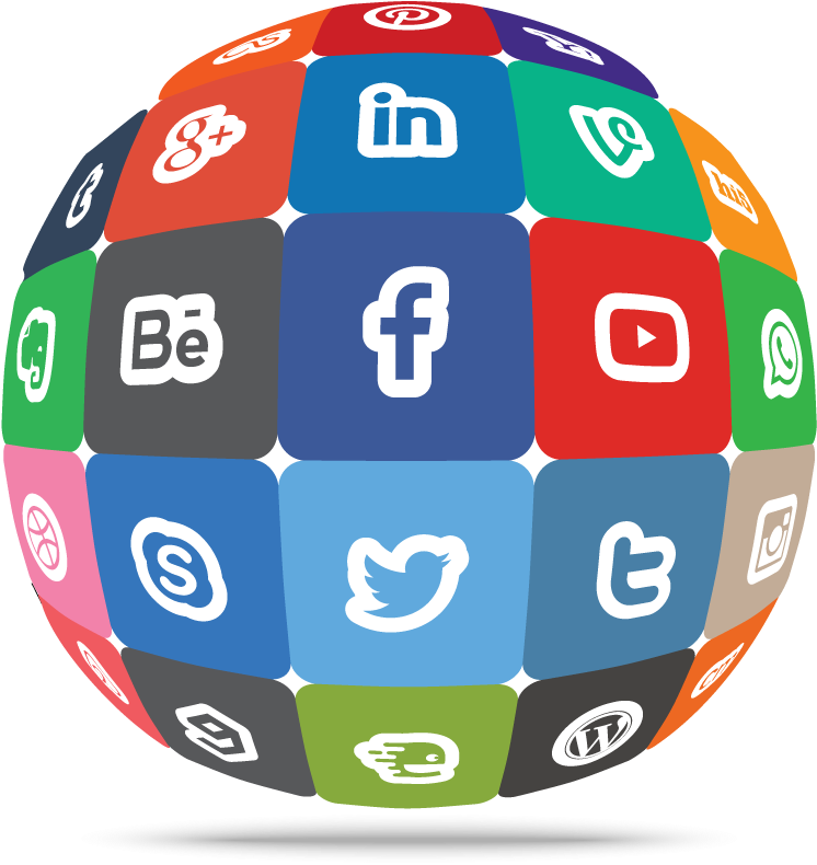 Social Media Platform Soccer Ball PNG