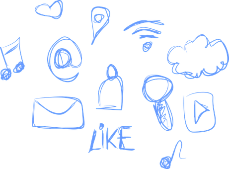 Social_ Media_ Sketches PNG