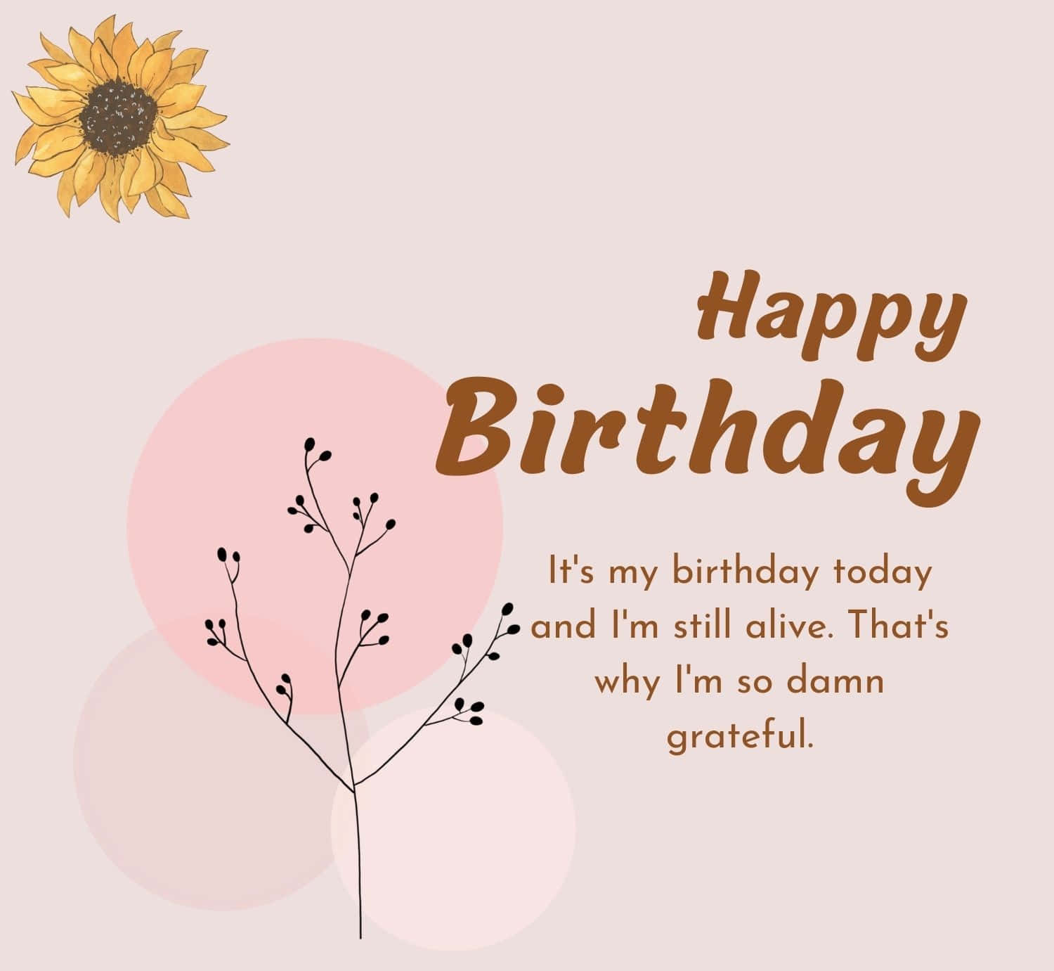 birthday wallpaper with message