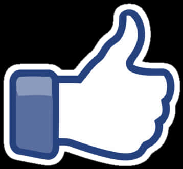 Social Media Thumbs Up Icon PNG