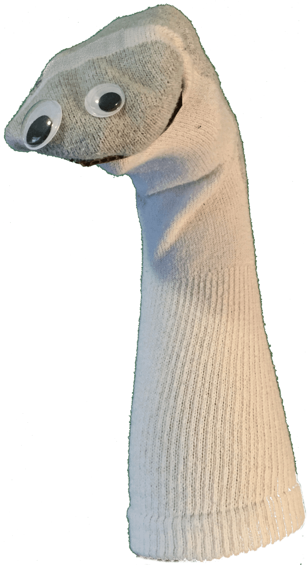 Sock Puppet Smile PNG
