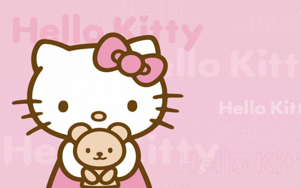 Sød Hello Kitty Android Tablet Wallpaper