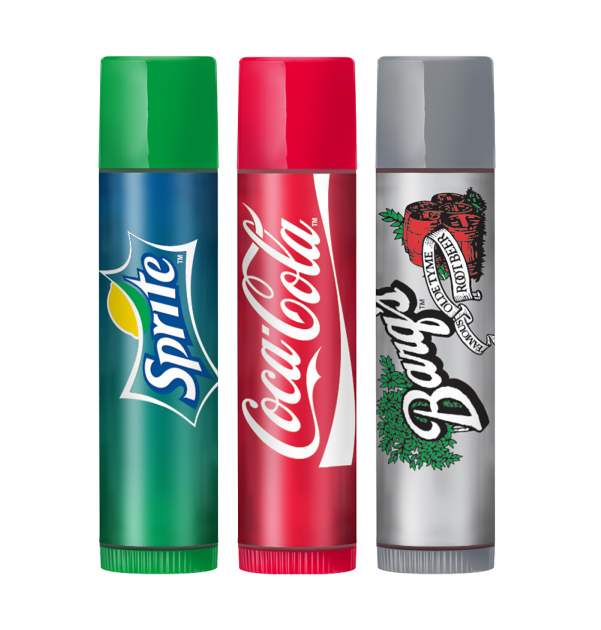 Soda Branded Lip Balms PNG