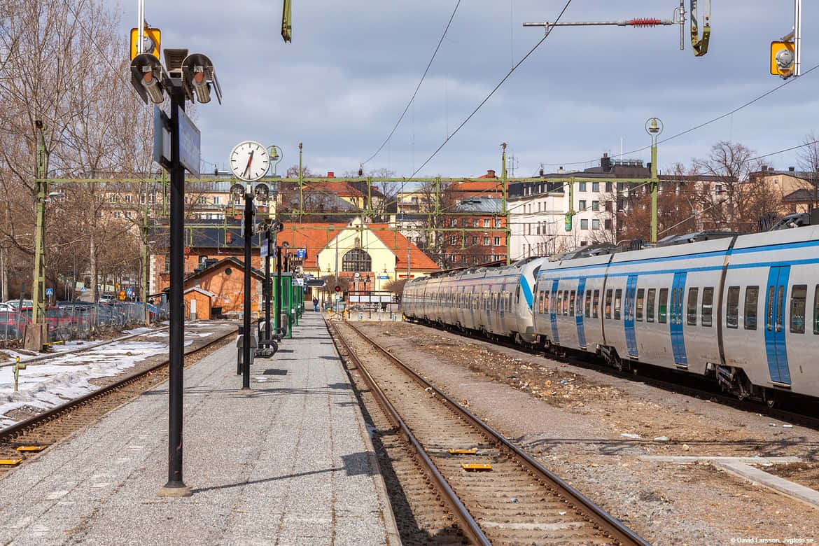 Sodertalje Train Station Sweden Wallpaper