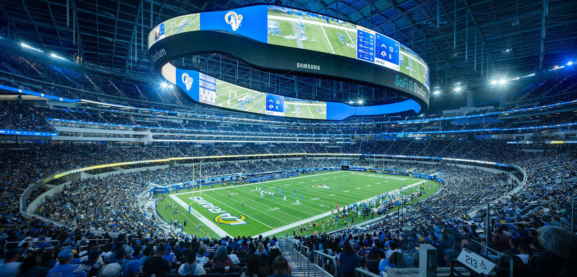 The New Home of the Los Angeles Rams and Los Angeles Chargers – Sofi Stadium