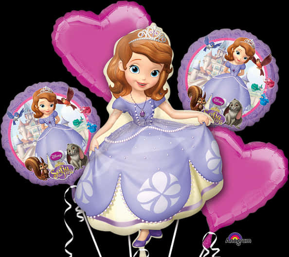 Sofia The First Balloons PNG