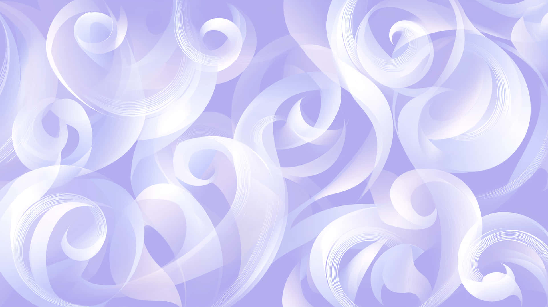 Soft Abstract Swirls And Curves Pattern Design Element Wallpaper