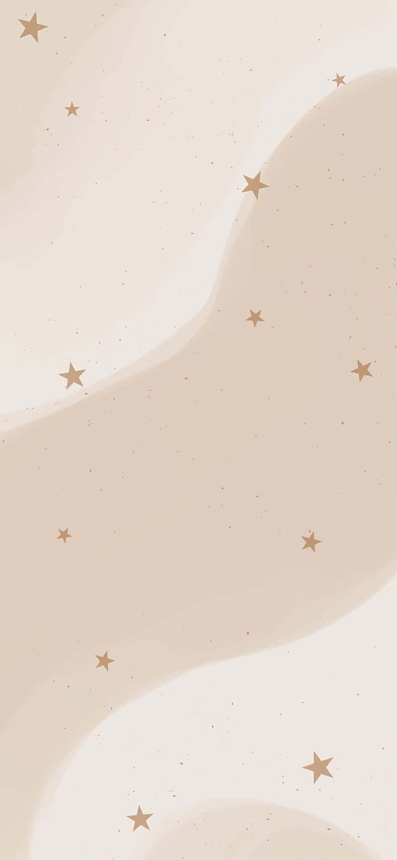 Soft Beige Stars Abstract Background Wallpaper