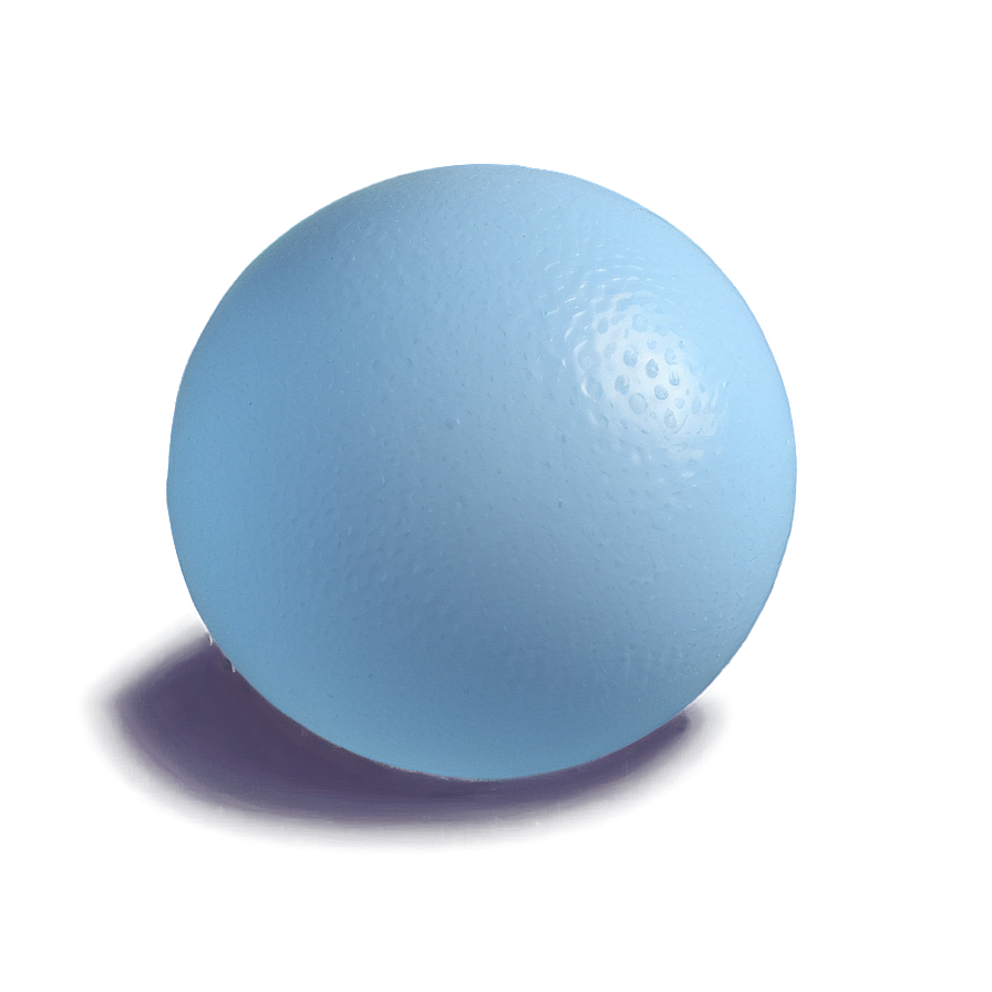 Soft Blue Ball Png 06132024 PNG