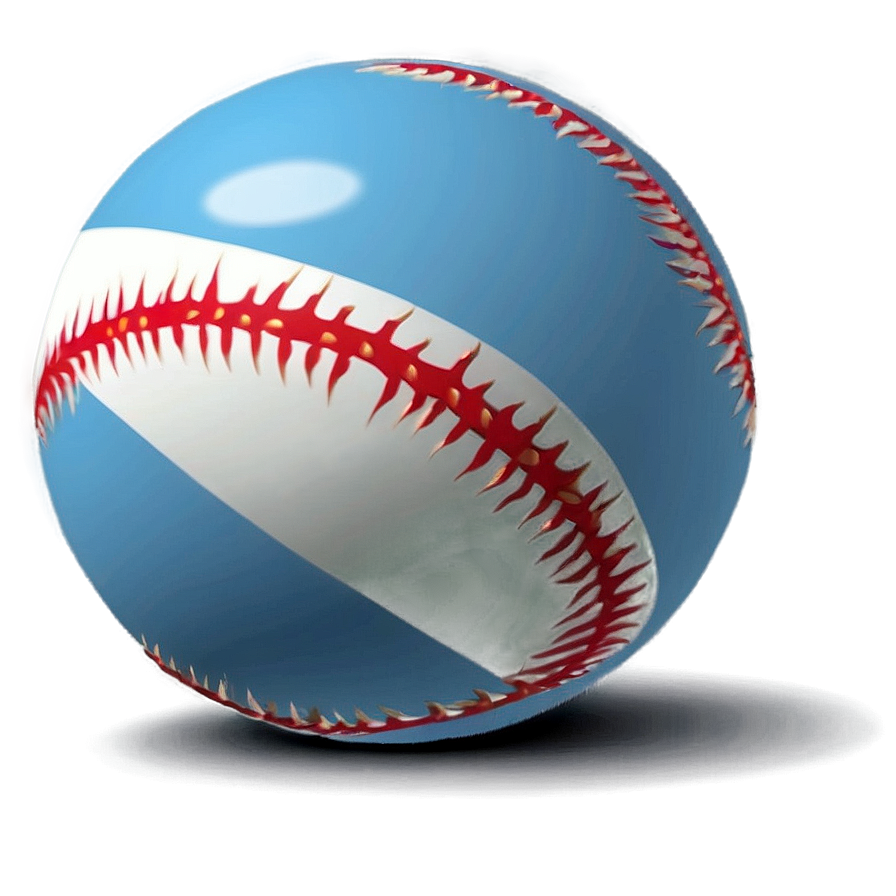 Soft Blue Ball Png 06132024 PNG