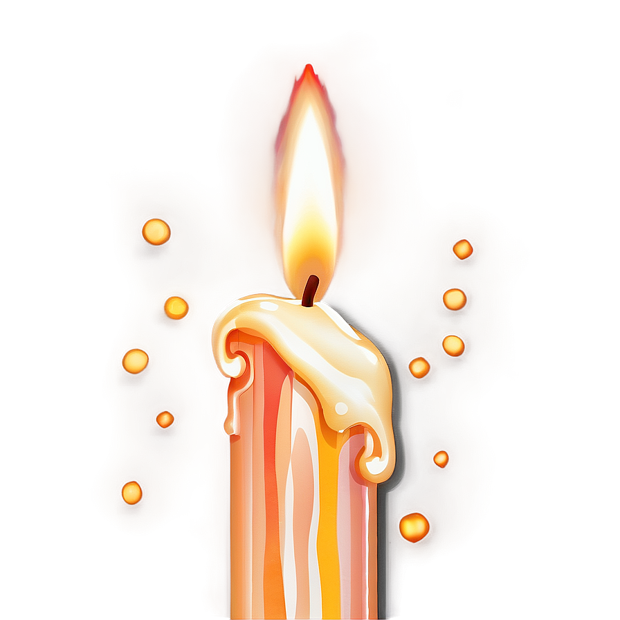 Soft Candle Flame Png Acm PNG