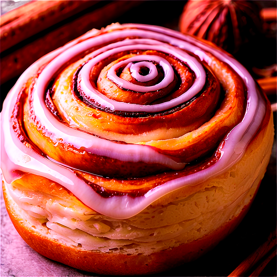 Soft Cinnamon Roll Indulgence Png 06122024 PNG