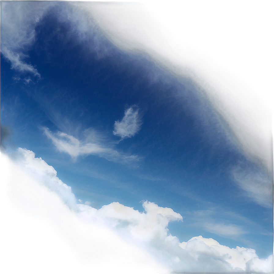 Soft Cloudy Sky Texture Png 06252024 PNG