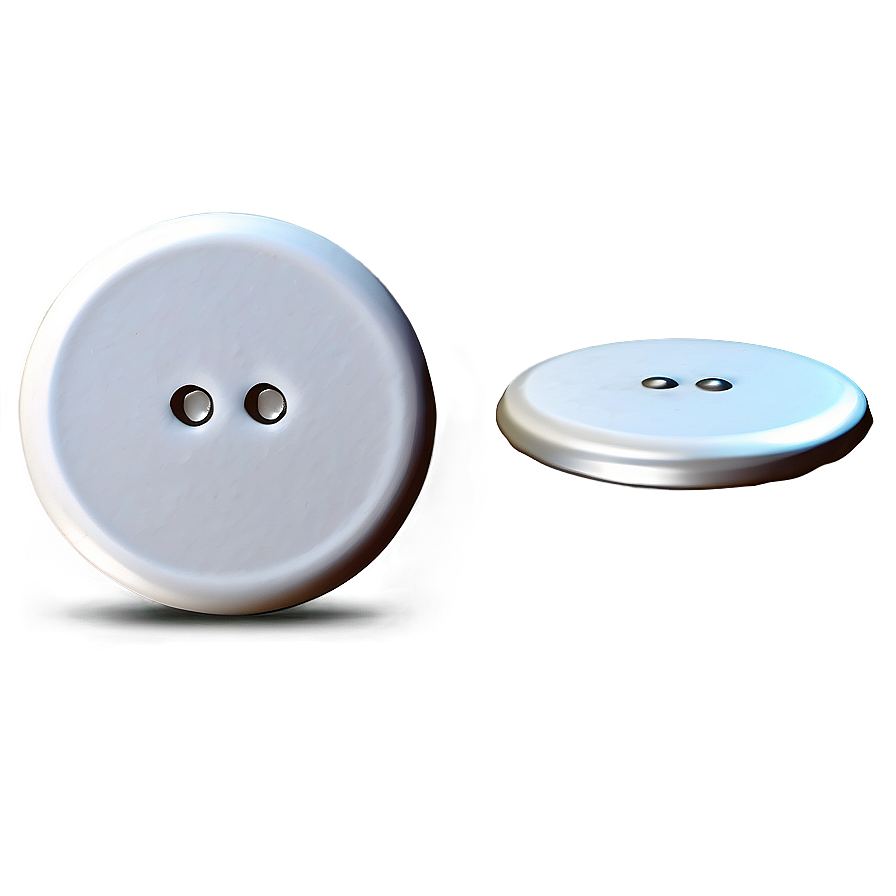 Soft Edge White Button Png Ycp PNG