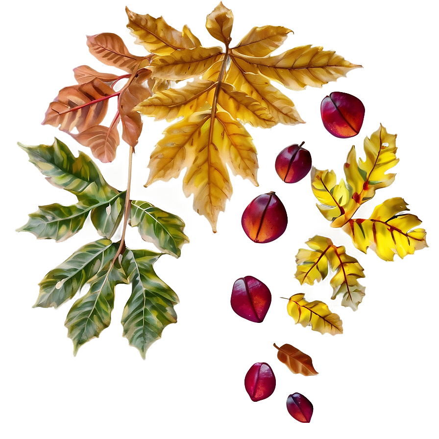 Soft Falling Leaves Png 44 PNG