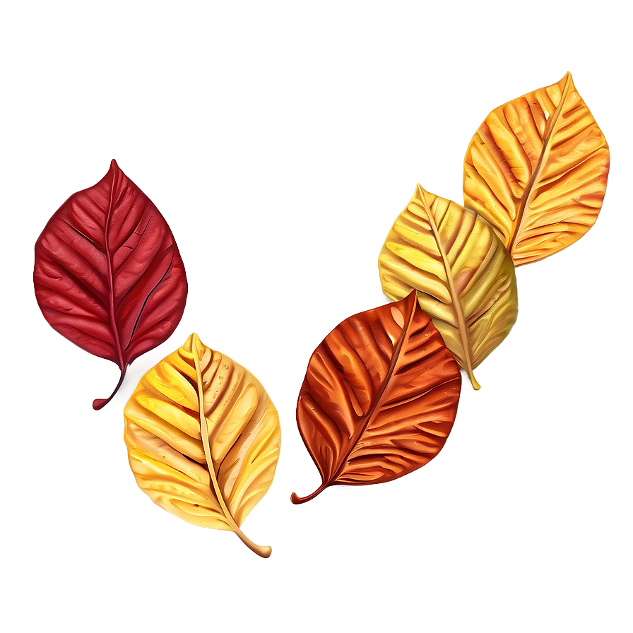 Soft Falling Leaves Png Tqh11 PNG