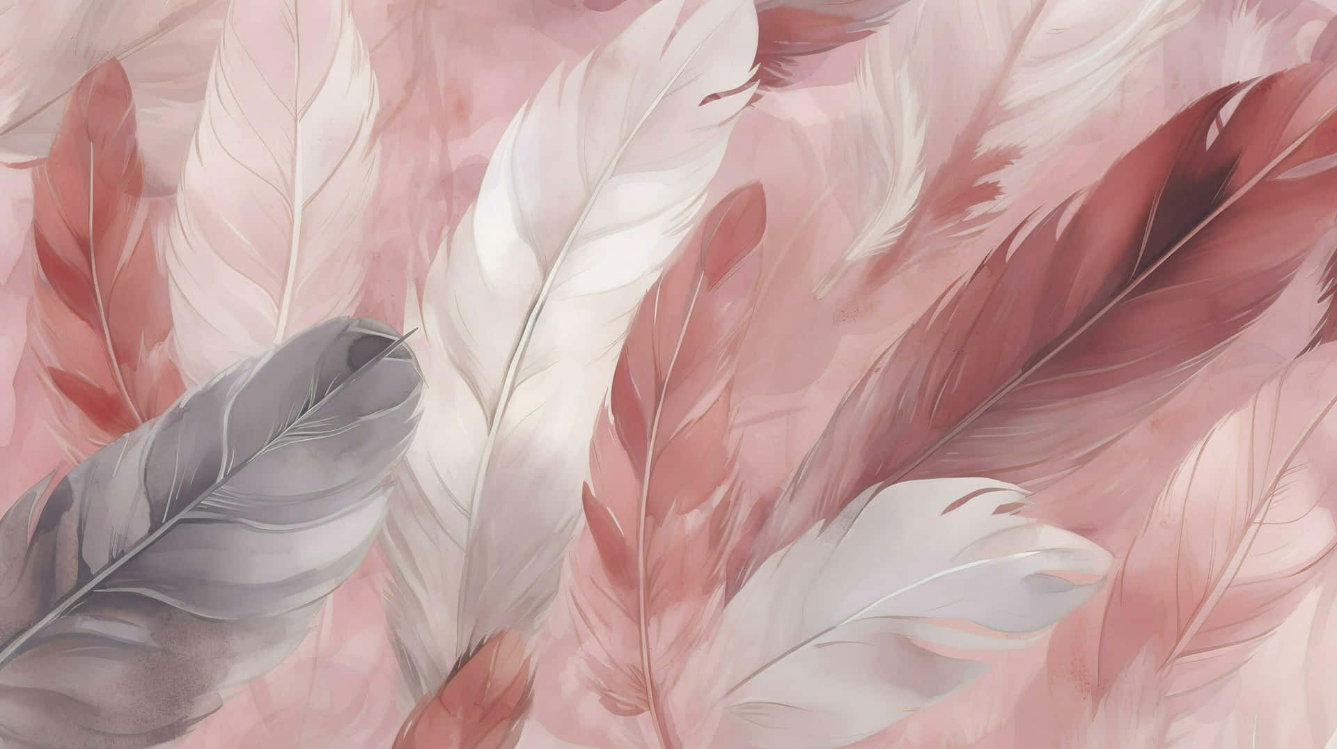 Soft Feather Texture Background Wallpaper