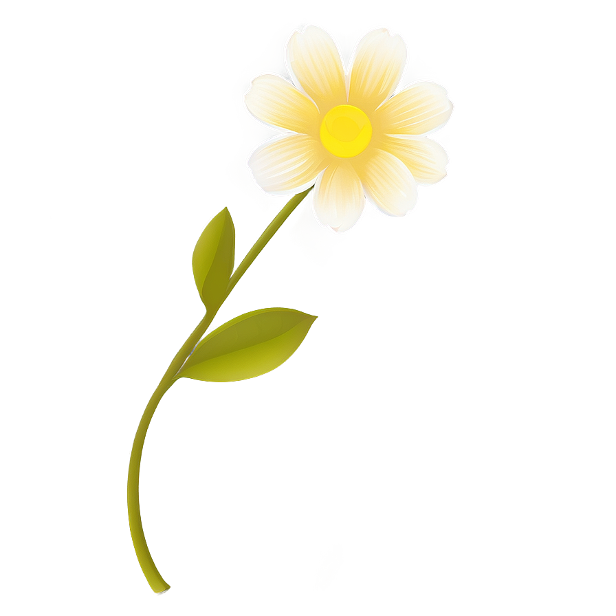 Soft Flower Stem Png 3 PNG