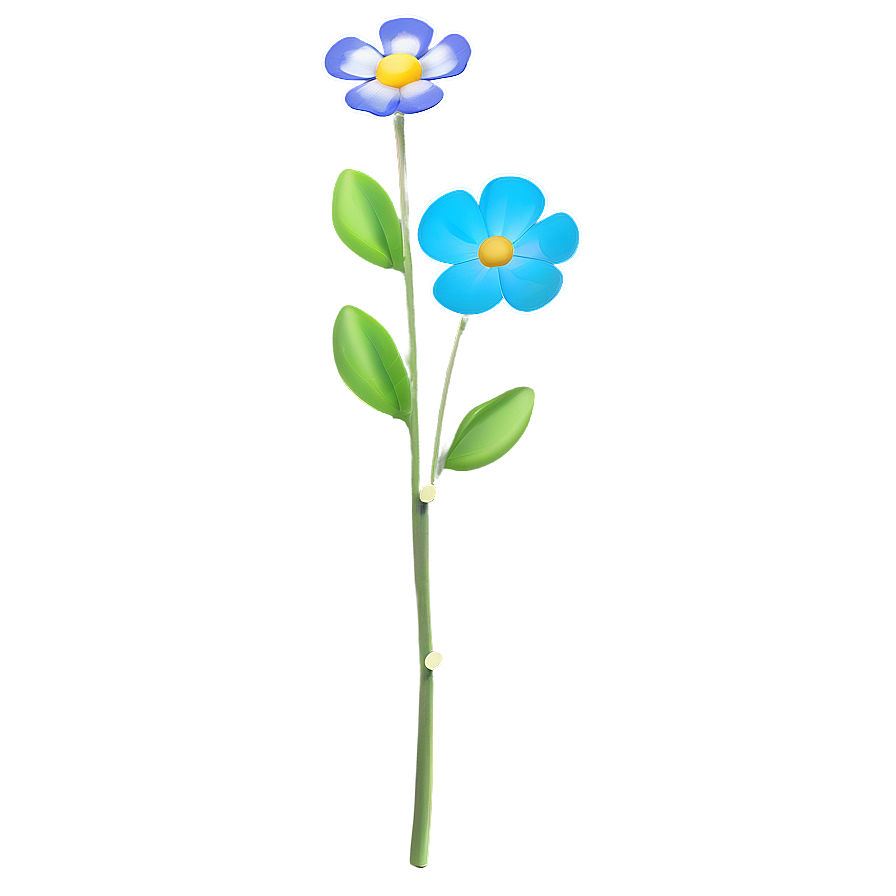 Soft Flower Stem Png Oeb PNG