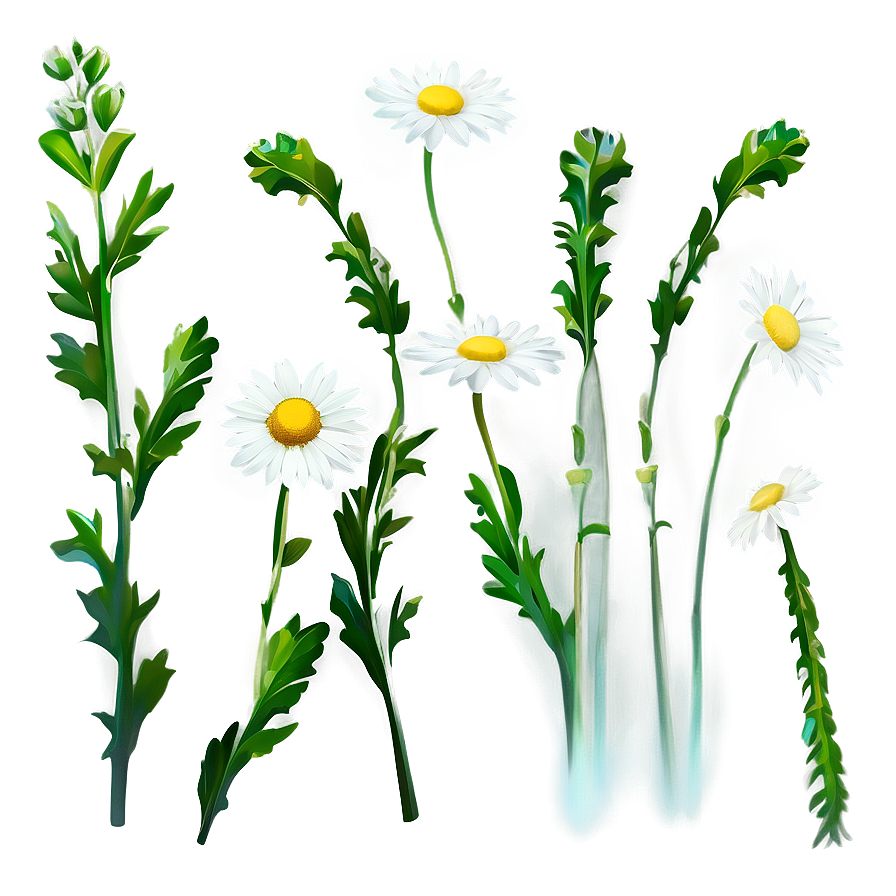 Soft Focus Daisies Png Rbn21 PNG