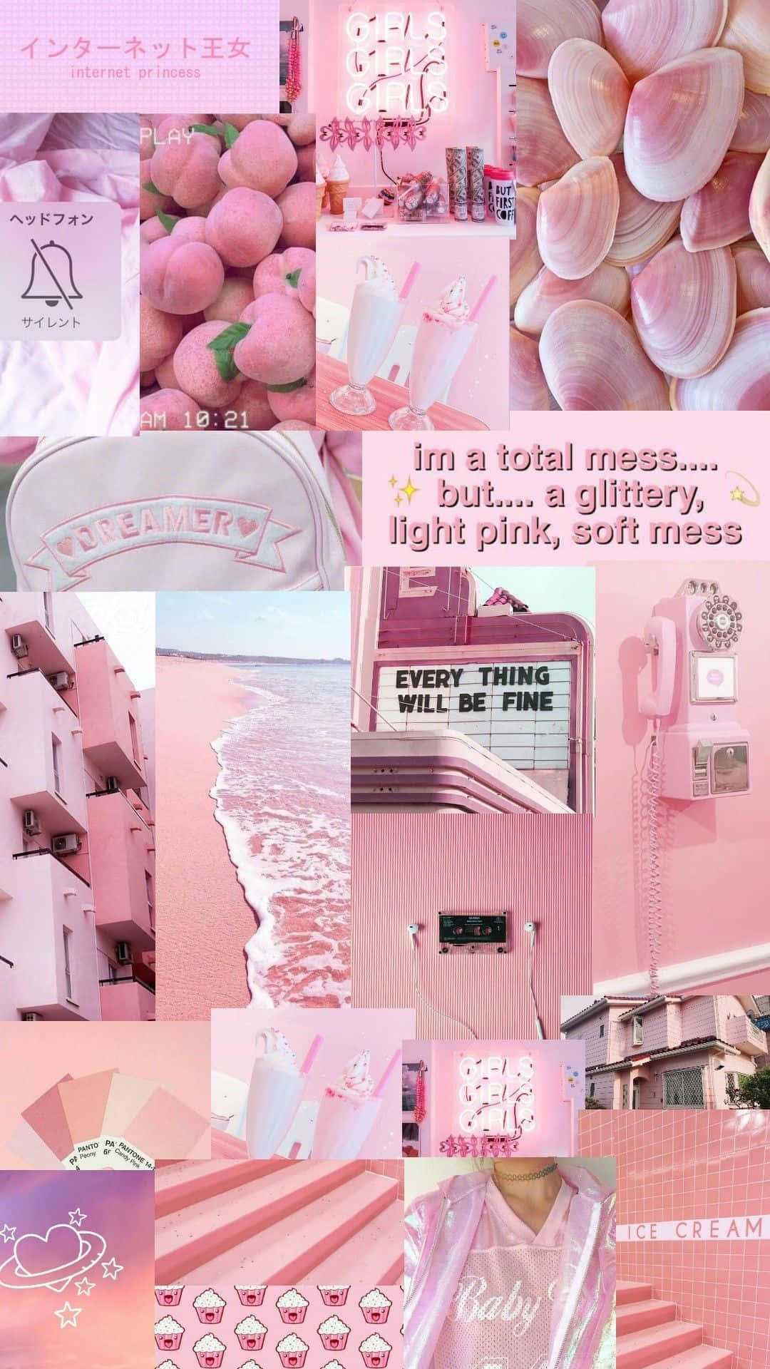 Download Soft Girl Aesthetic Outfit featuring a Pastel Color Palette ...